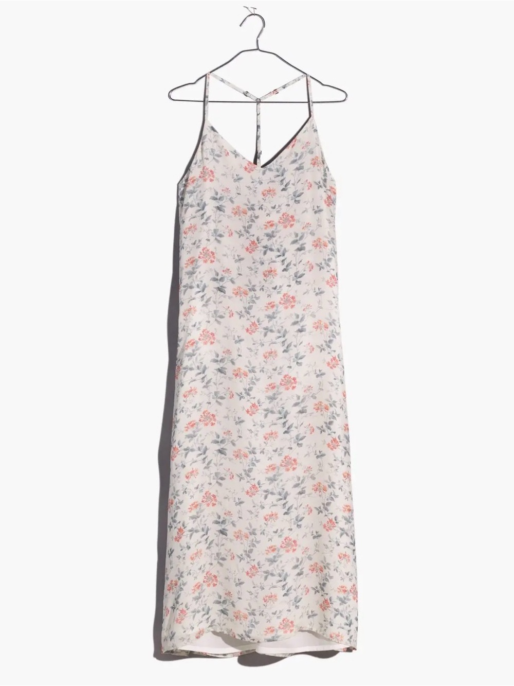 Madewell x resistor Floral Slip Dress Bemberg Material Size Medium